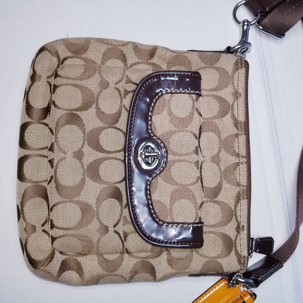 🌸 Coach / Signature crossbody bag - Picture 7 of 8